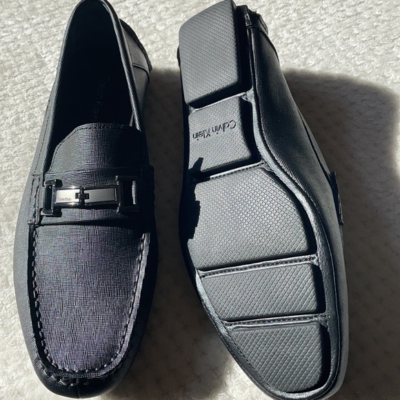 Calvin Klein Other - Calvin Klein Black Loafers, Size 9.5, Never Worn, Magnus, Excellent, Like New